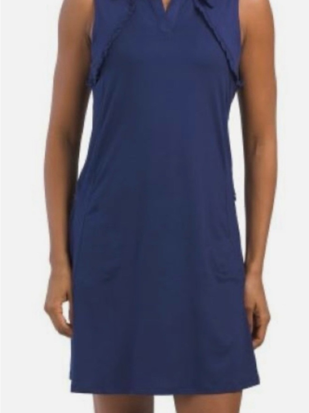 X by Gottex Navy Athletic Pullover Tennis Golf dress L